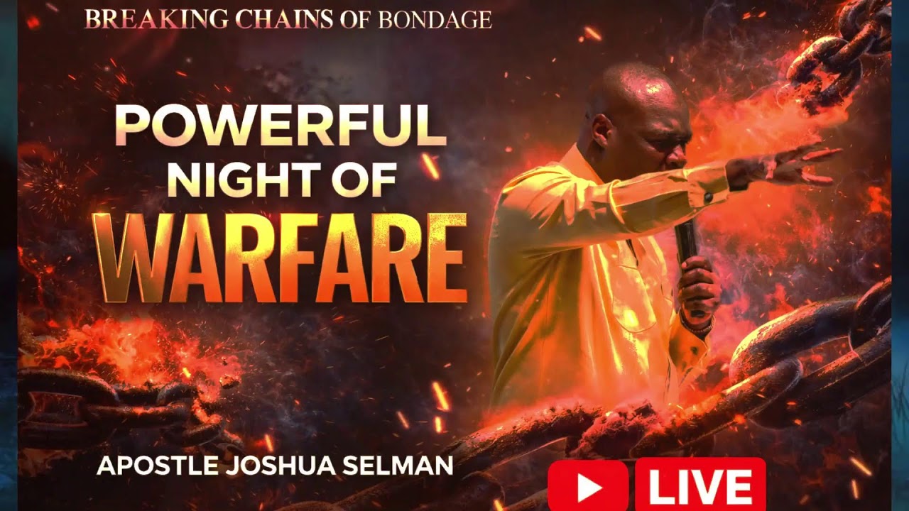 POWERFUL  MIDNIGHT WARFARE  DELIVERANCE PRAYERS WITH APOSTLE JOSHUA SELMAN