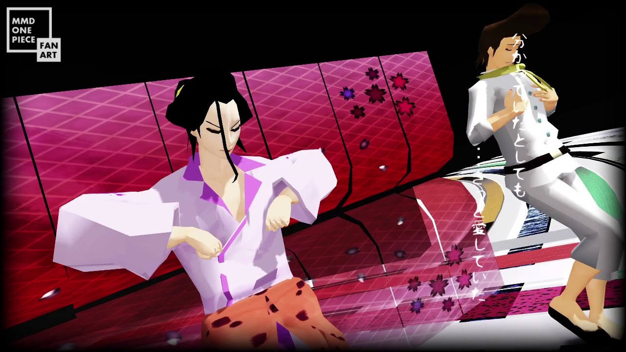 【MMDワンピ】イゾウさんとサッチで来世デ逢イマショウ【お着替え】