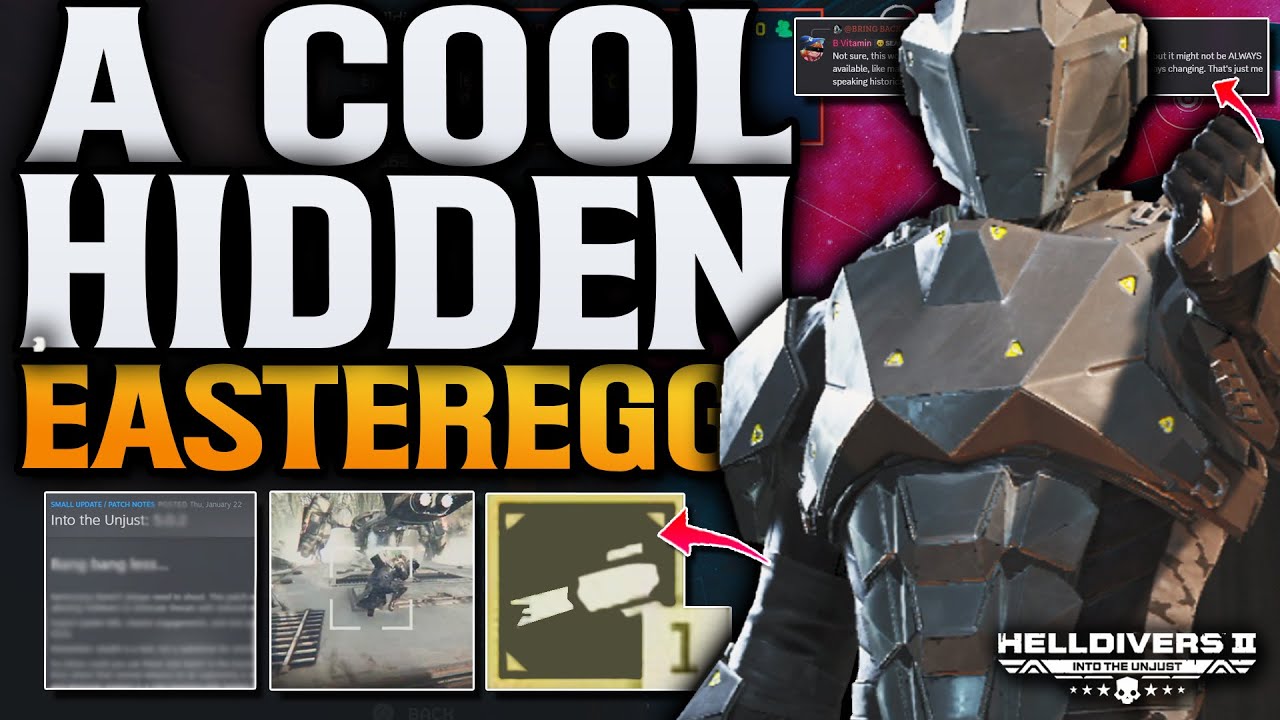 Helldivers 2 Hidden Easter Egg! FOMO Missions & Next Patch!