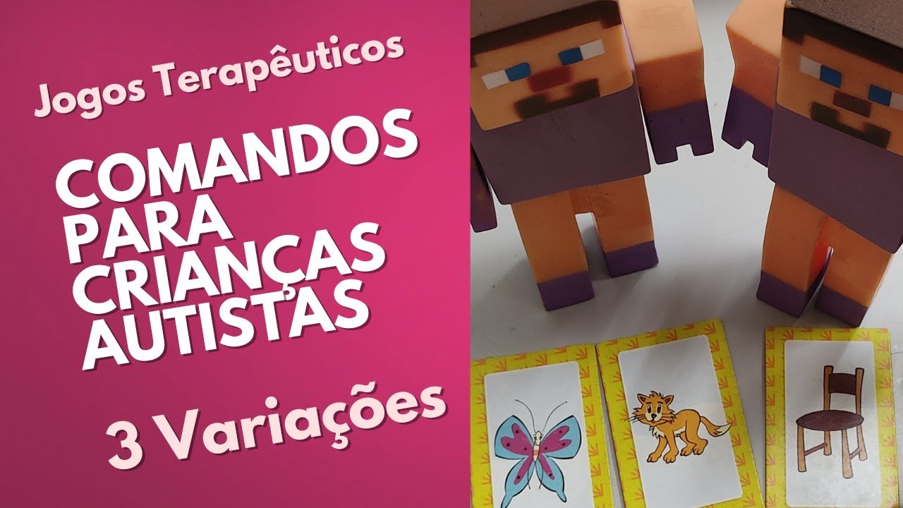 Como ensinar comandos para autistas? Jogos Terapêuticos.