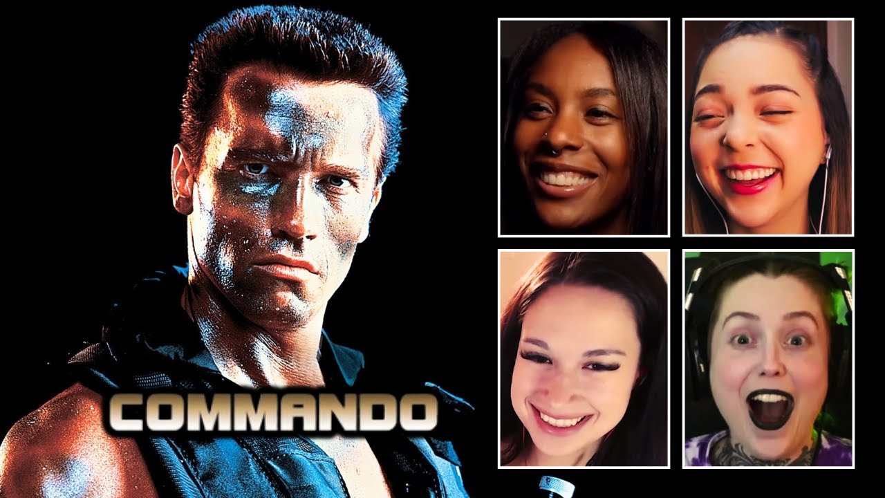 COMMANDO (1985) | GIRLS REACT | FIRST TIME WATCHING