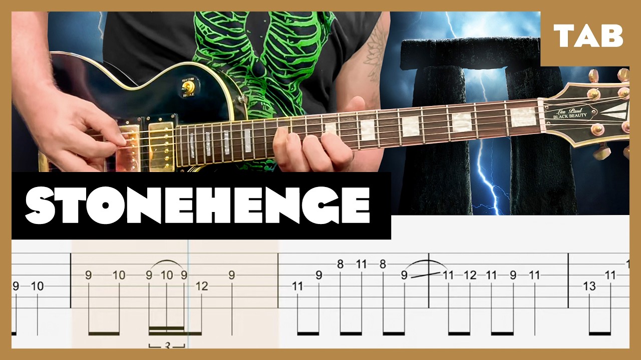 Spinal Tap - Stonehenge - Guitar Tab | Lesson | Cover | Tutorial | Mandolin