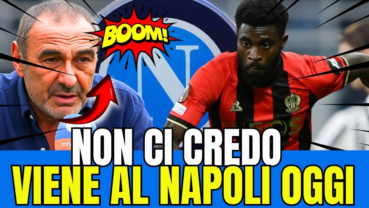ESPLOSIVO! HA FIRMATO CON IL NAPOLI! APPENA UFFICIALIZZATO! I TIFOSI SONO IMPAZZITI! ULTIME NAPOLI