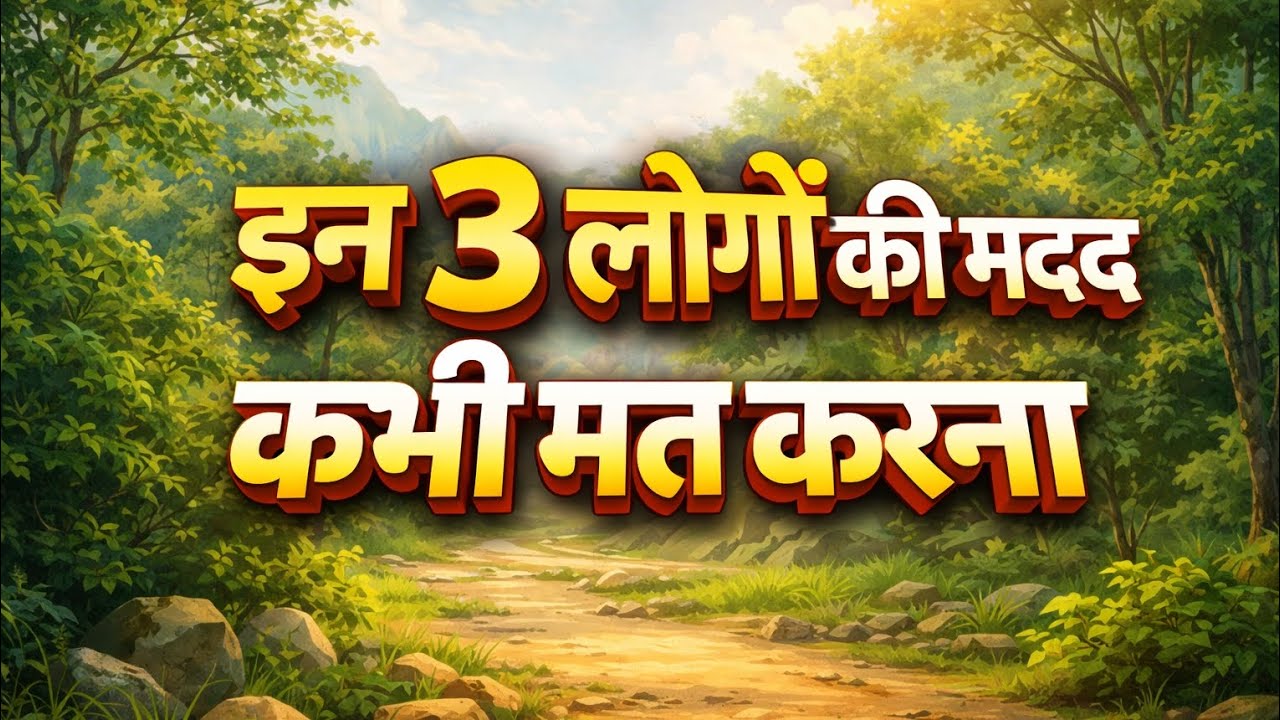 भूलकर भी इन 3 लोगों की मदद मत करना : चाणक्य नीति | Chankya Motivation Story 