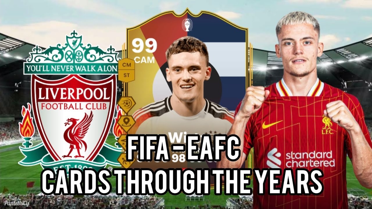 Florian Wirtz 🔴 Liverpool | FIFA - EAFC Cards through the years