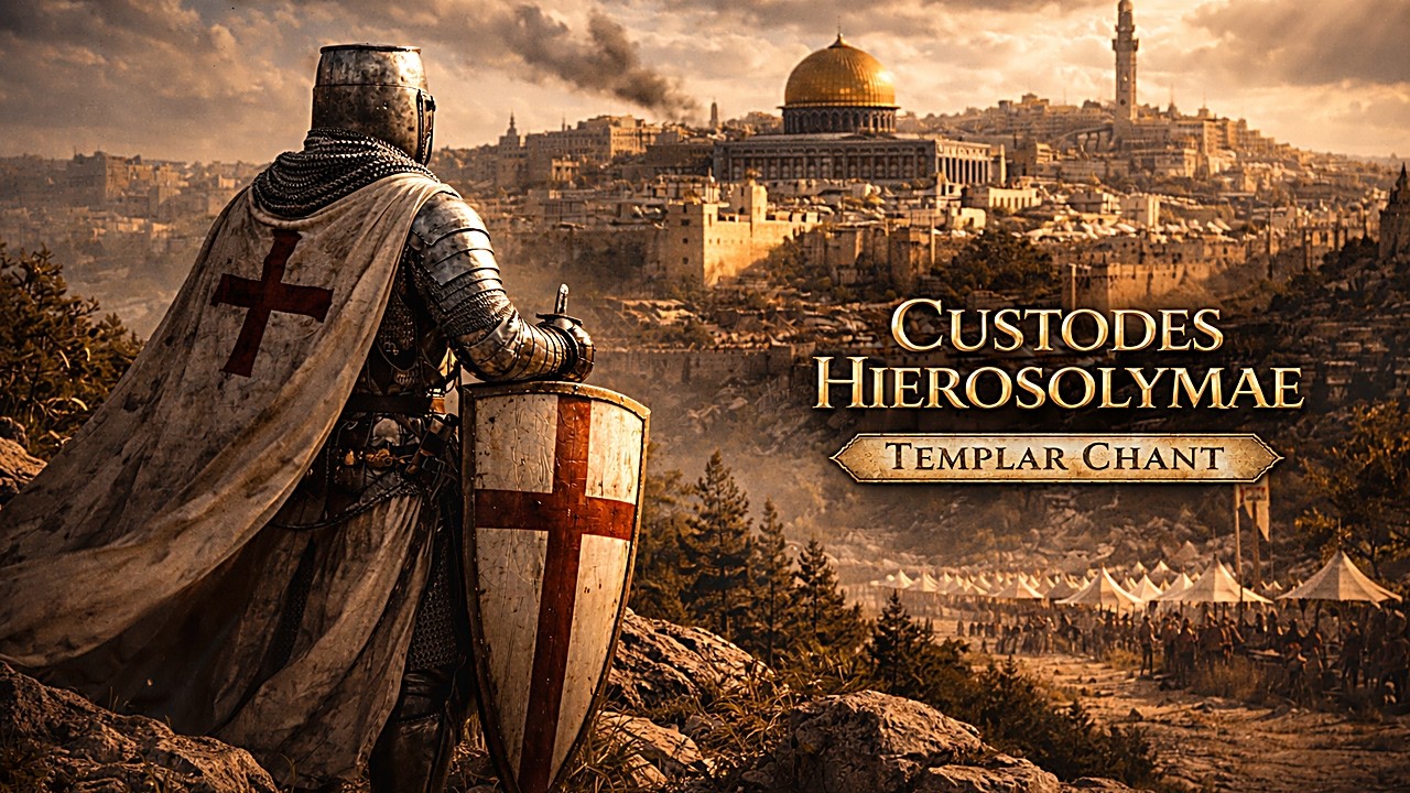 Templar Chant – CUSTODES HIEROSOLYMAE | Gregorian Music of the Soul
