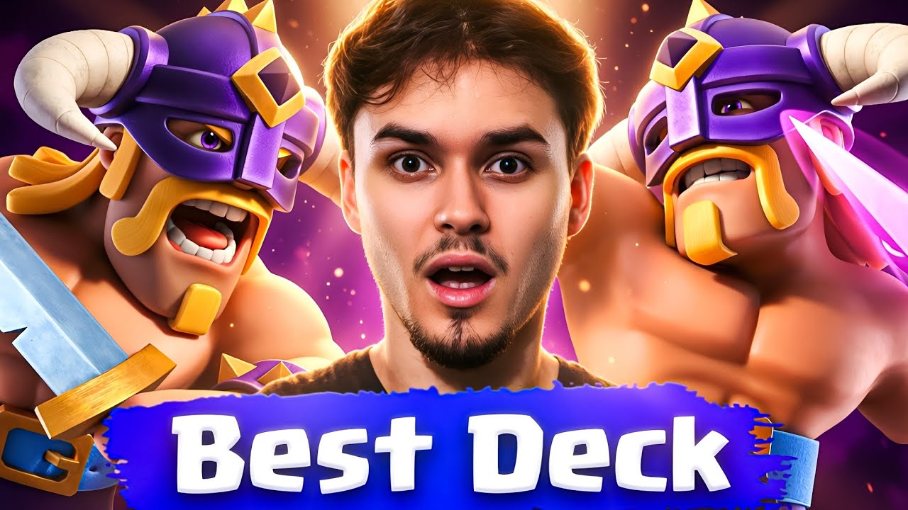 Most BROKEN Elite Barbarians Evolution Deck in Clash Royale