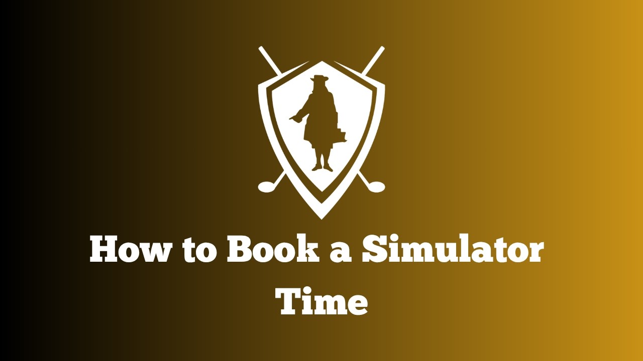 How to Book a Simulator Time | Member Tutorial