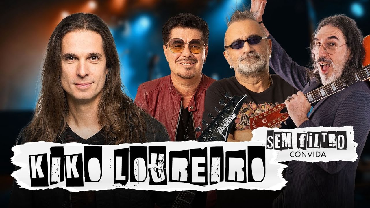 Kiko Loureiro - Regis Tadeu, Lobão & Paulo Baron - Sem Filtro #7