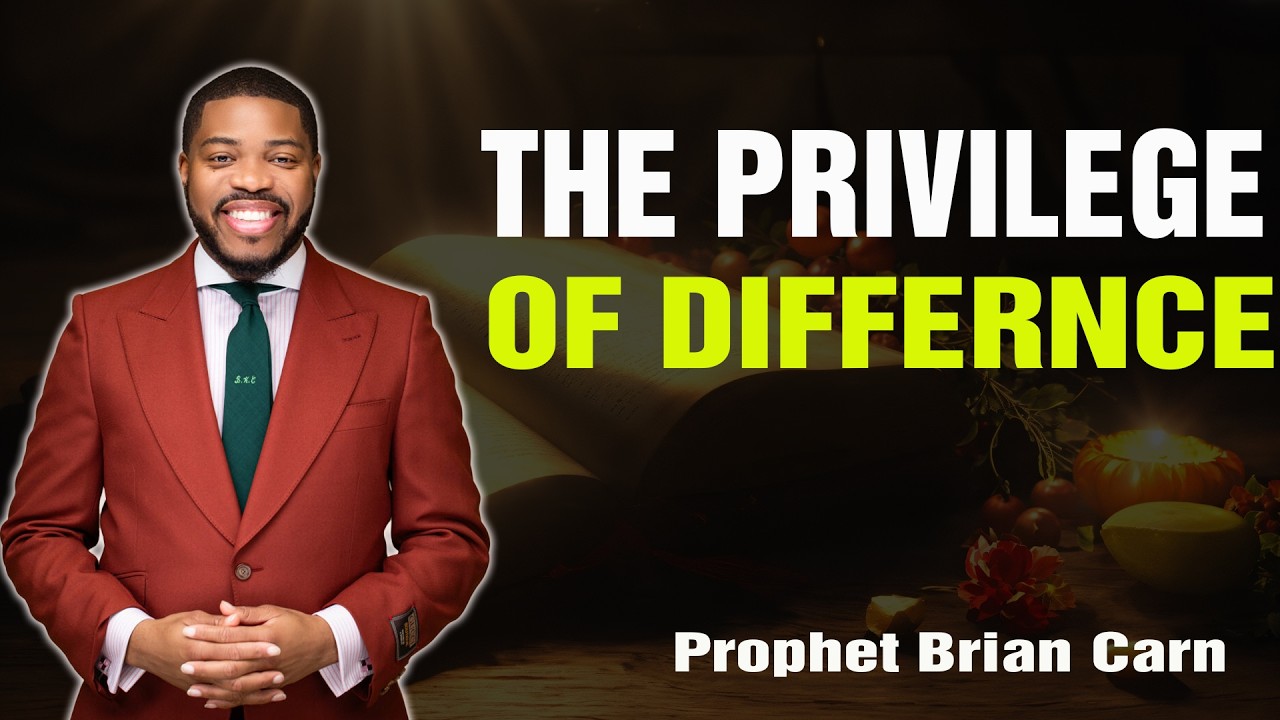 Prophet Brian Carn | The Privilege of Difference: Embracing Your Nazarite Vow