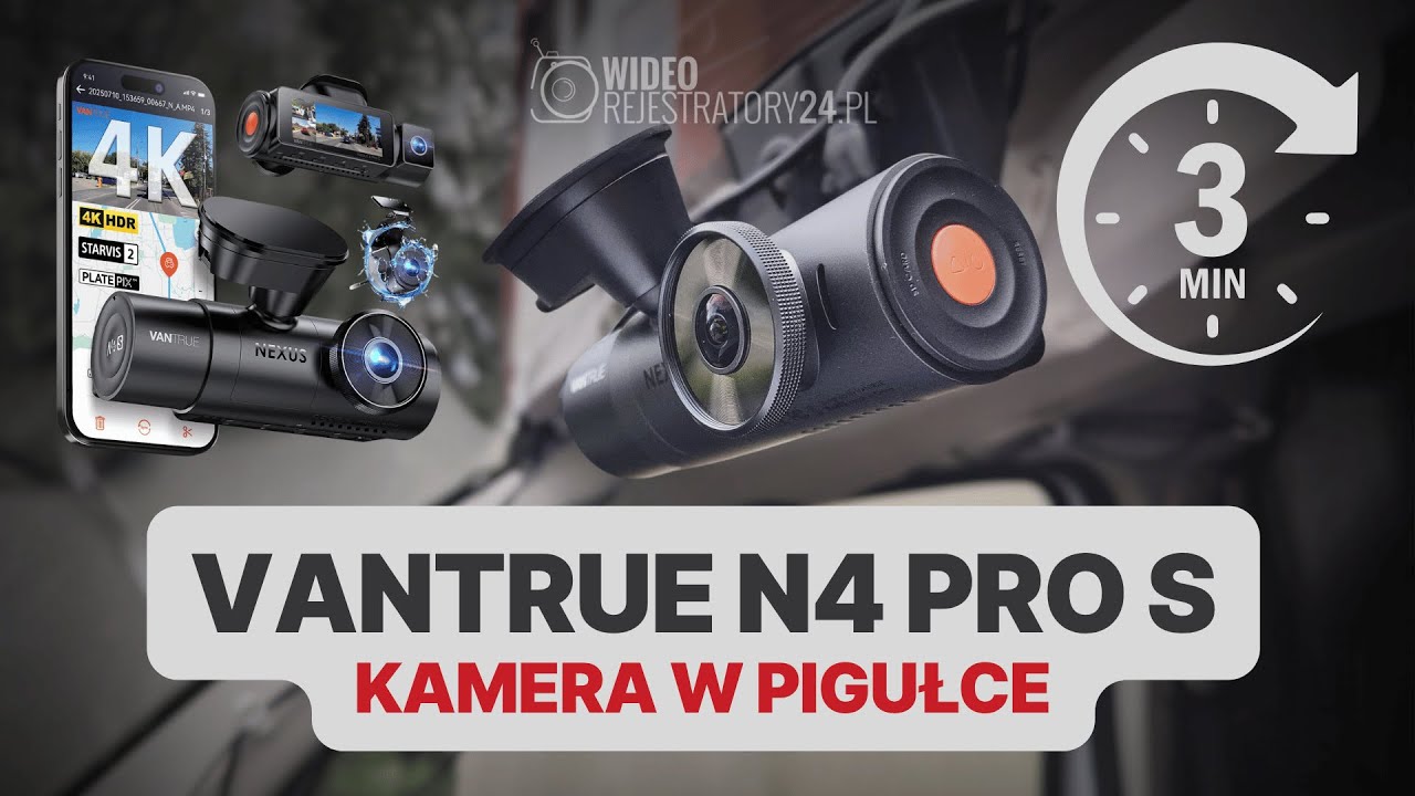 VANTRUE N4 PRO S w pigułce