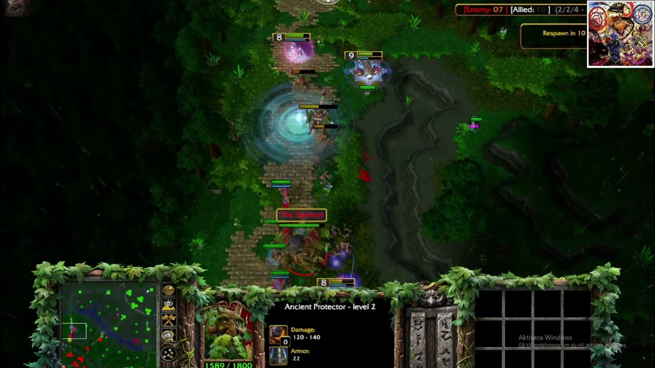 🍀 Warcraft 3 🎙️ DotA Introduction 🇸🇪 (Custom Map 🗺️)