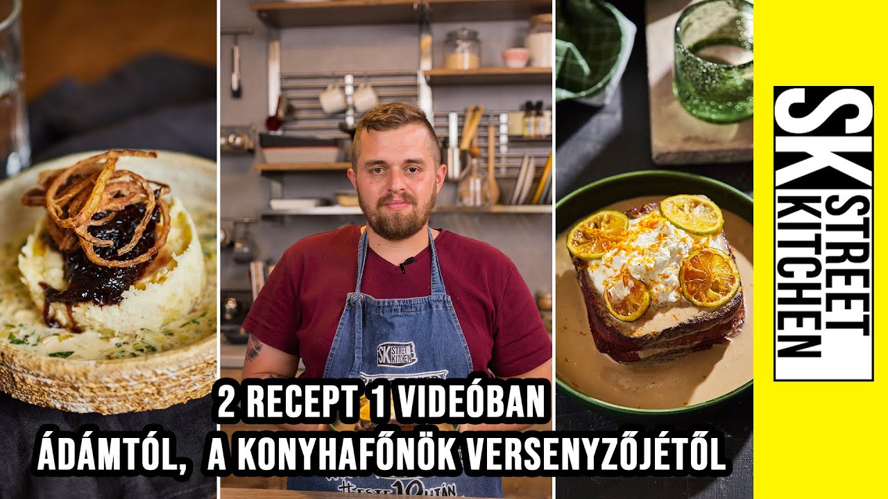 2 recept 1 videóban Czauner Ádámtól, a KONYHAFŐNÖK versenyzőjétől🤩