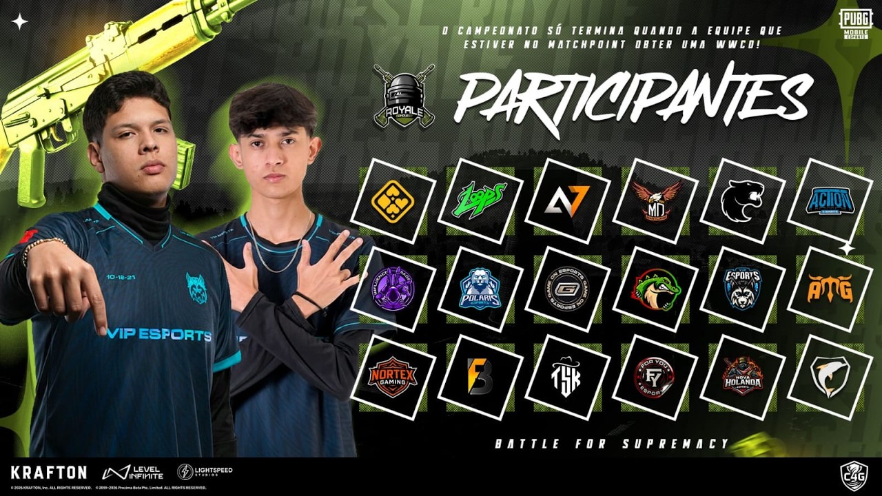 [PTBR] CONQUEST ROYALE | HEAD START | DIA 1/2