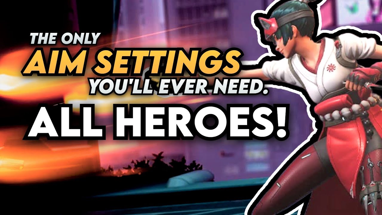 Overwatch 2: Console Aim Settings ALL HEROES (Improve Aim Xbox/PS5)