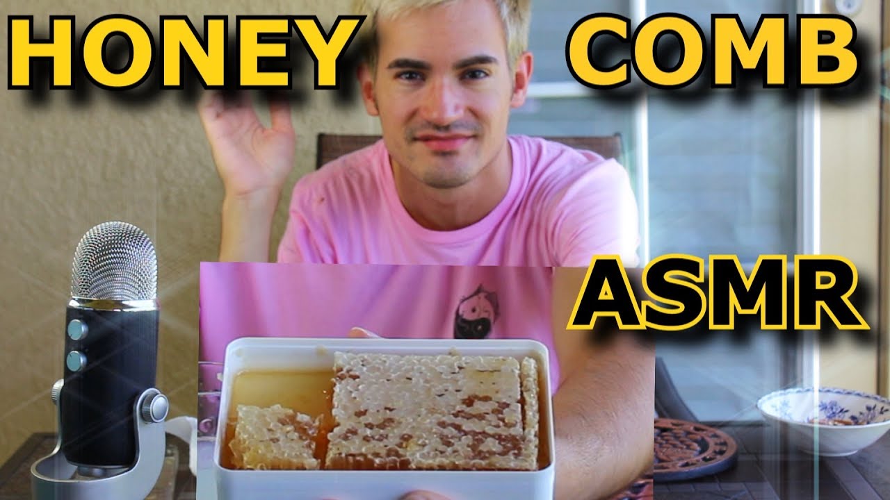 ASMR HONEYCOMB (Extremely STICKY Satisfying EATING SOUNDS) | Tony Bomboni *PART 1*