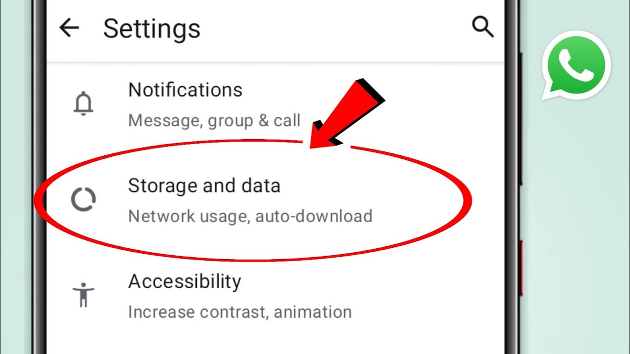 WhatsApp Storage and Data Setting | Media Auto Download | Manage Storage 