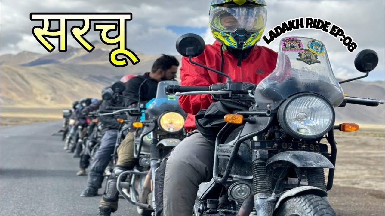 Ladakh Ride EP- 8 | Leh To Sarchu | Tanglang La Pass, Ghost of Gata Loops, Moore Plains