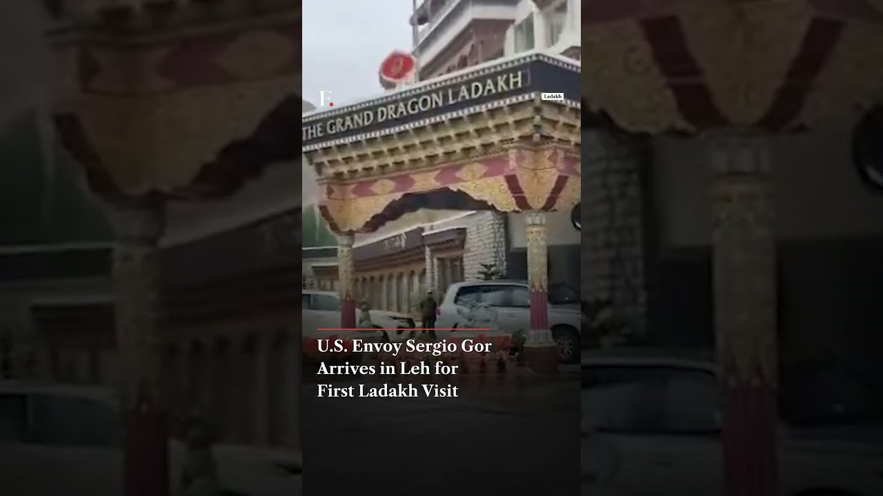US Envoy Sergio Gor Arrives In Leh For First Ladakh Visit | Firstpost News | N18G