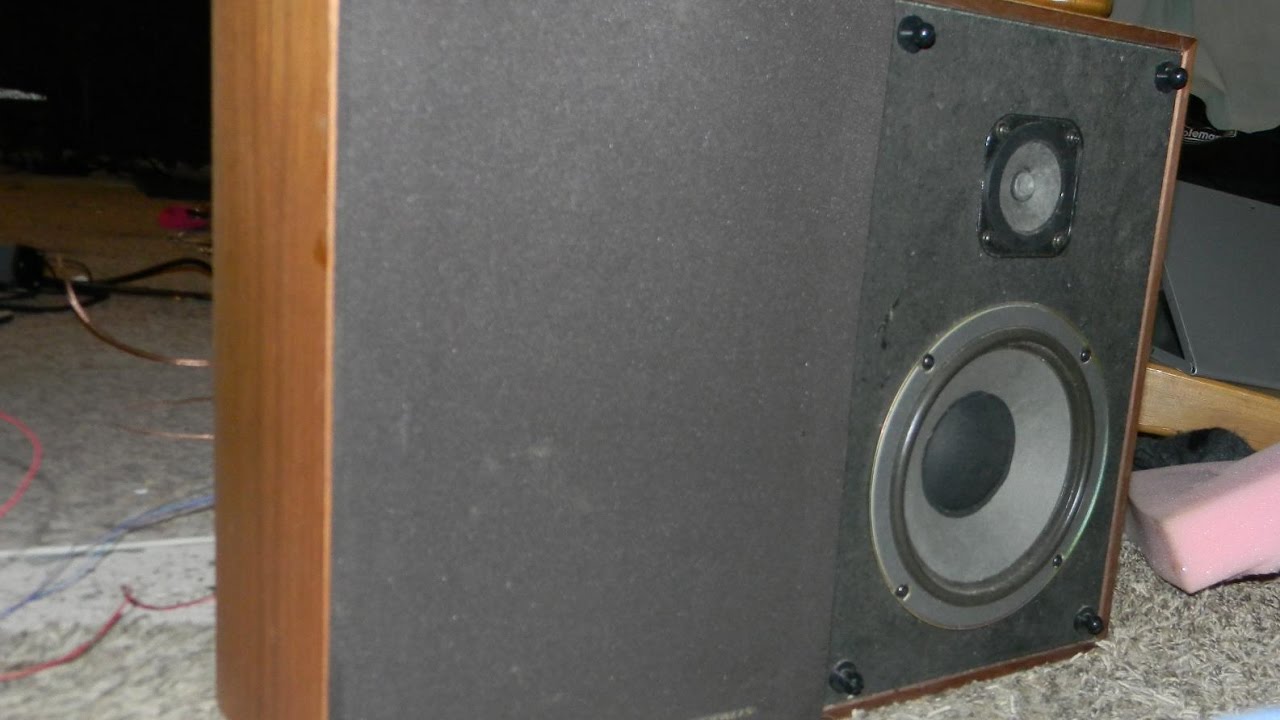 RadioShack Realistic MC-600 speakers Speaker Excursion