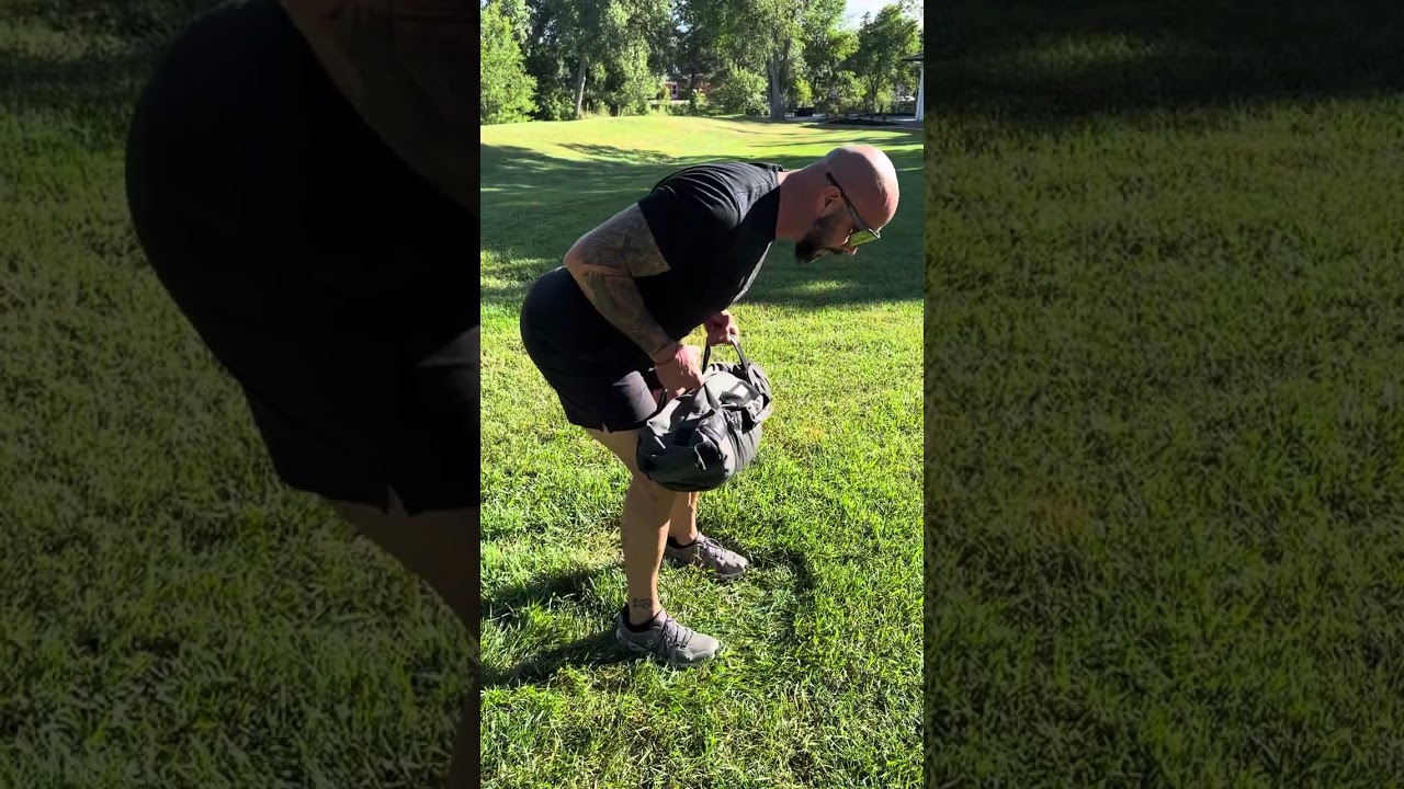 Quick Upper Body Sandbag Workout.