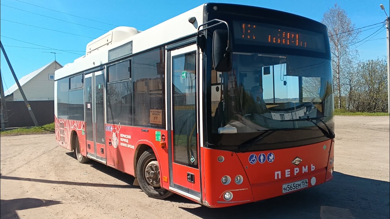 Пригород Пермь | Автобусный маршрут 150 |Автовокзал — д.Конец-Бор| Автобус Lotos 206| Снято 19.05.24