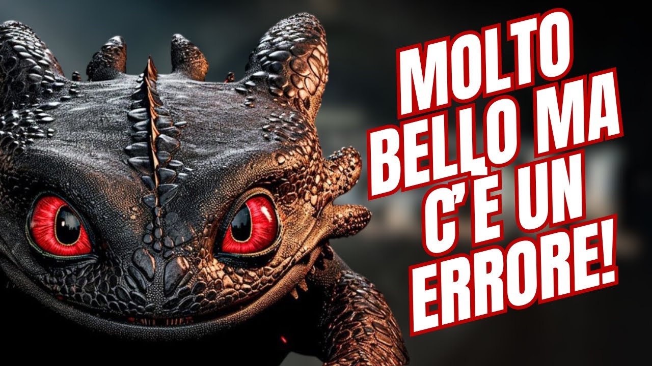 IL LIVE ACTION DI DRAGON TRAINER HA SUPERATO QUELLI DELLA DISNEY (How to Train Your Dragon)  ⚔