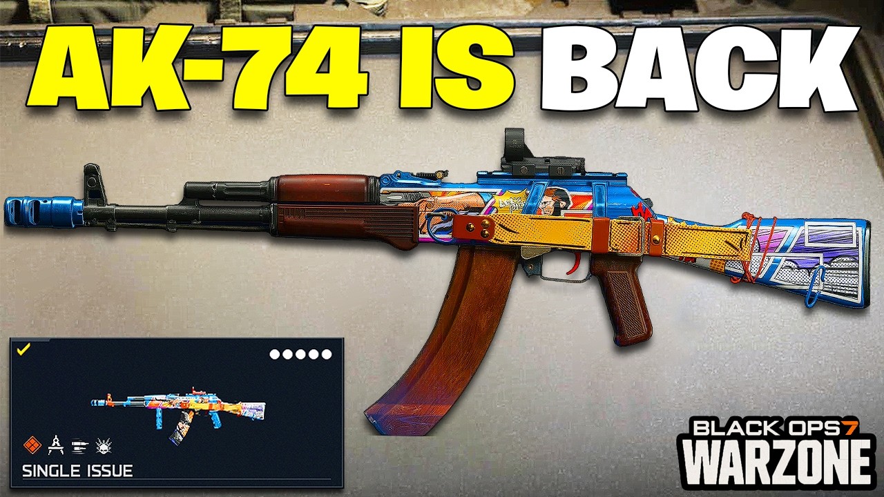 This AK-74 AR Setup MELTS with INSANE TTK! (Best AK-74 Class Loadout for Warzone 3)