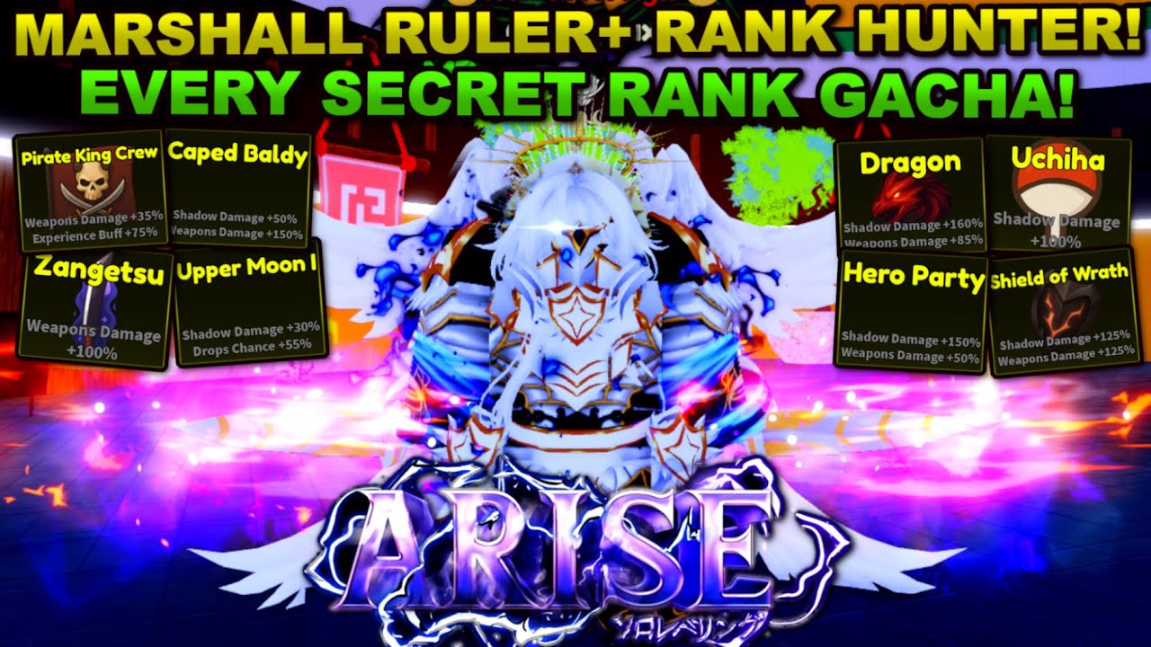 Становлюсь правителем Маршалла и получаю все секретные гачи в Roblox Arise Crossover. Вот что про...
