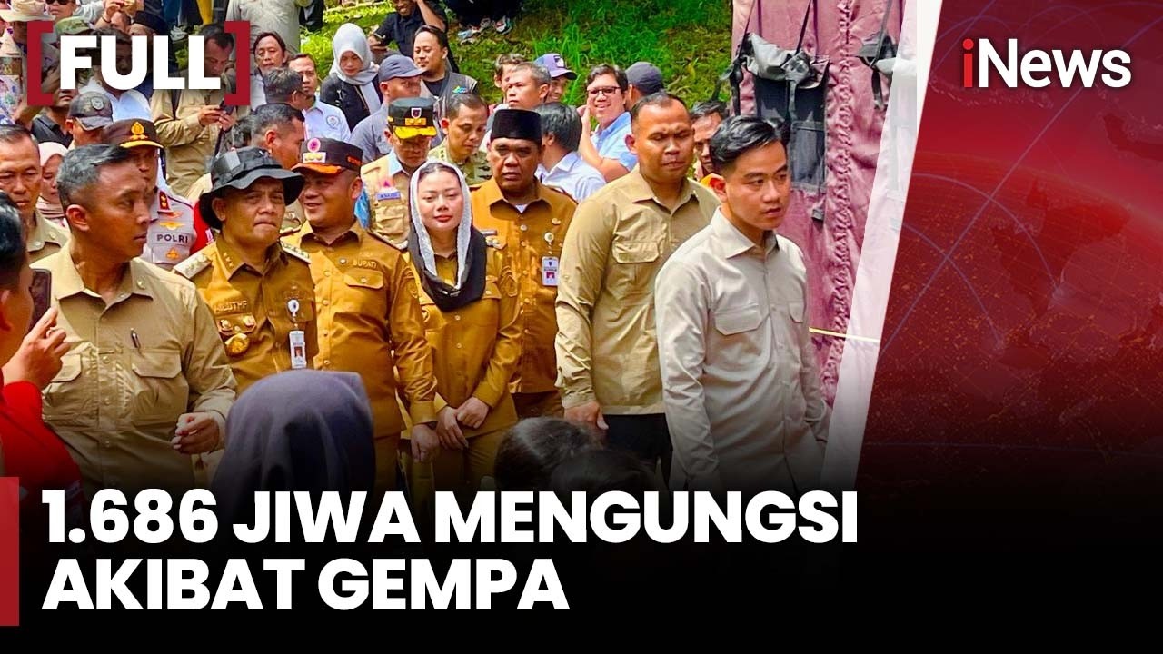 FULL Momen Gibran Kunjungi Korban Tanah Gerak | iNews Sore 6/2