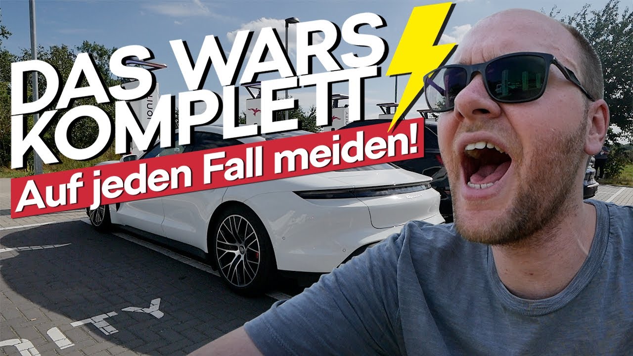 Ist das der Zustand der E-Mobilität? Hier lade ich NIE wieder... (TAYCAN'T CHARGE 2)
