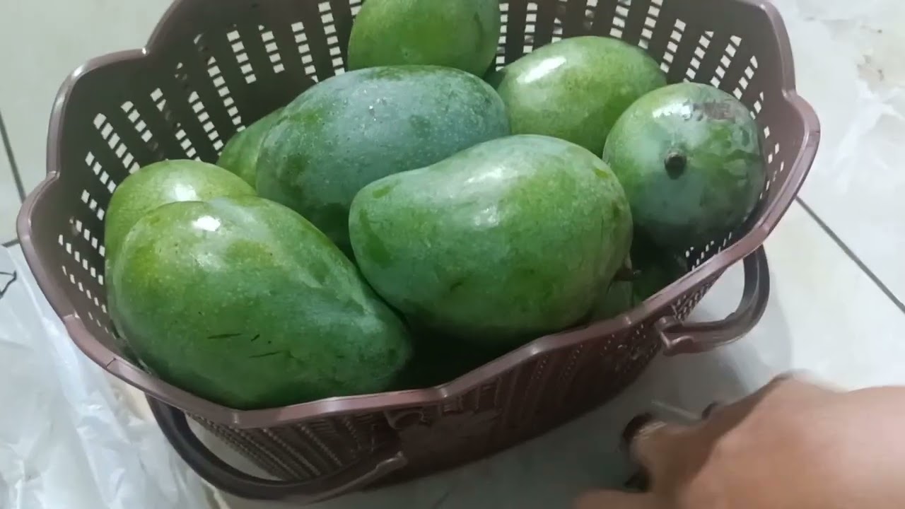 Jus mangga||Cara memilih buah mangga untuk jus|| jus mangga Thailand & mangga indramayu