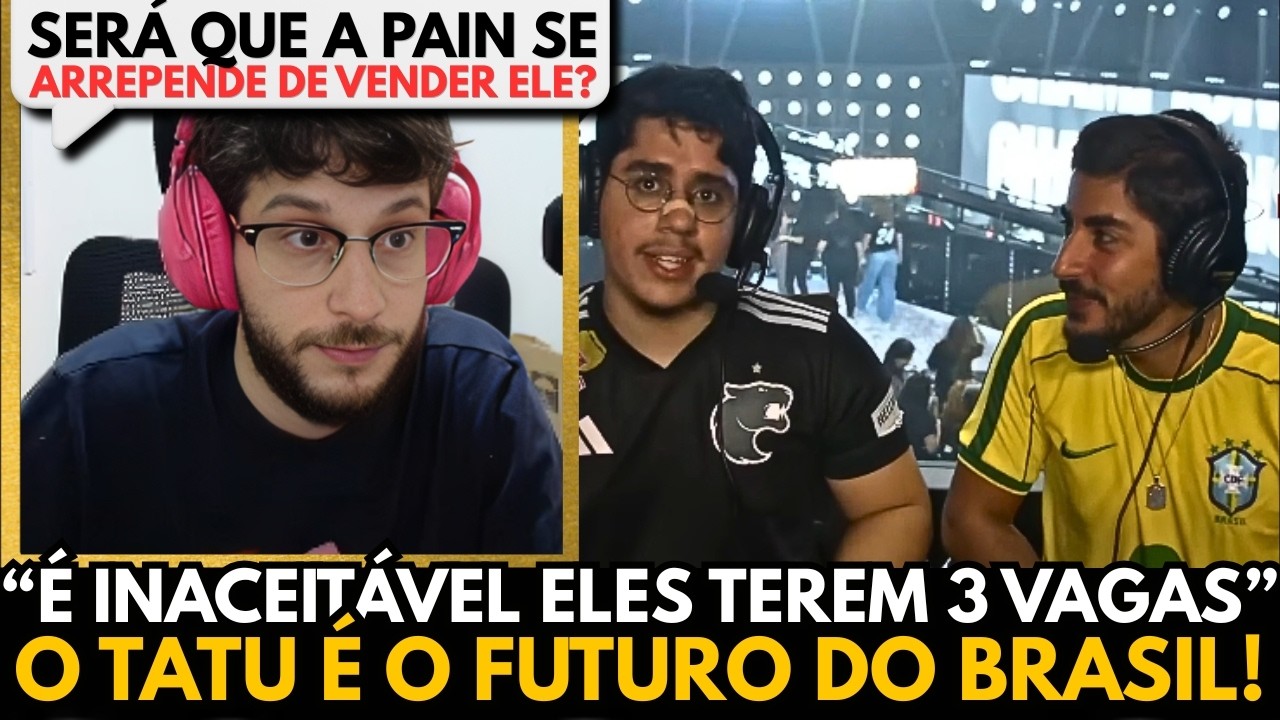 🚨 O BRASIL MERECE MAIS VAGAS NO WORLDS? GREVTHAR COMENTA A ENTREVISTA DO TATU NO @Cortes da Ilha