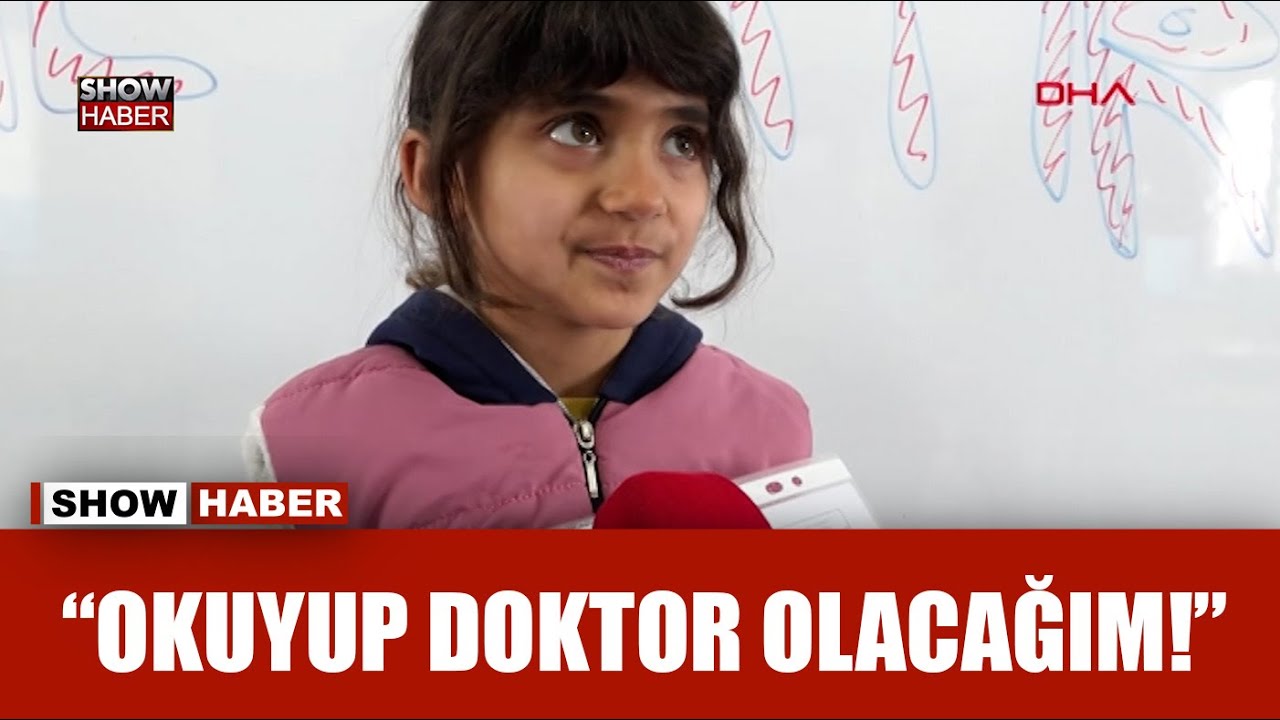 2 derslikli okulun tek öğrencisi Hasret'in karne sevinci!