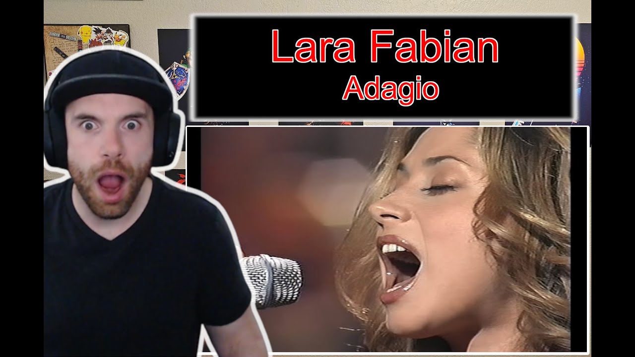 First Time Hearing | Lara Fabian | Adagio From Lara With Love 2000 Live Stream Reaction