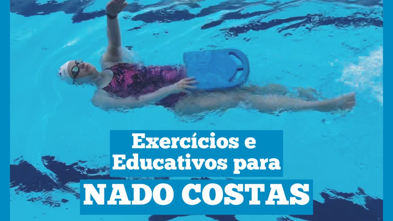 Exercícios e educativos para o nado costas