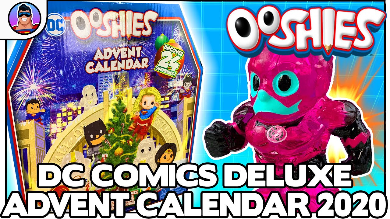 2020 Ooshies DC Comics Deluxe Advent Calendar!  |  Uncover 24 Ooshie Surprises!!  Part 1