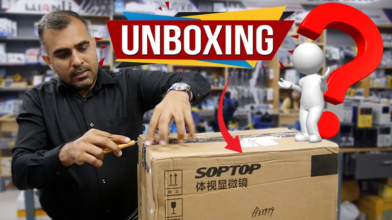 Newly Arrived Soptop Microscope Unboxing | Baba Tools