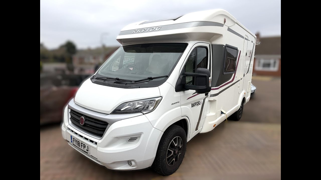 2018 RAPIDO 604F Automatic 4 Berth, 4 Seat Belts Low-Profile Motorhome 5.99m  Low Mileage 1 Owner.