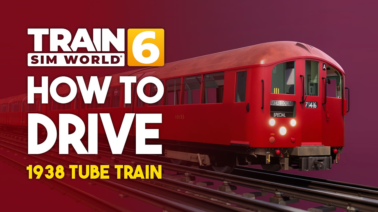 How to Drive 1938 Tube Train in Train Sim World