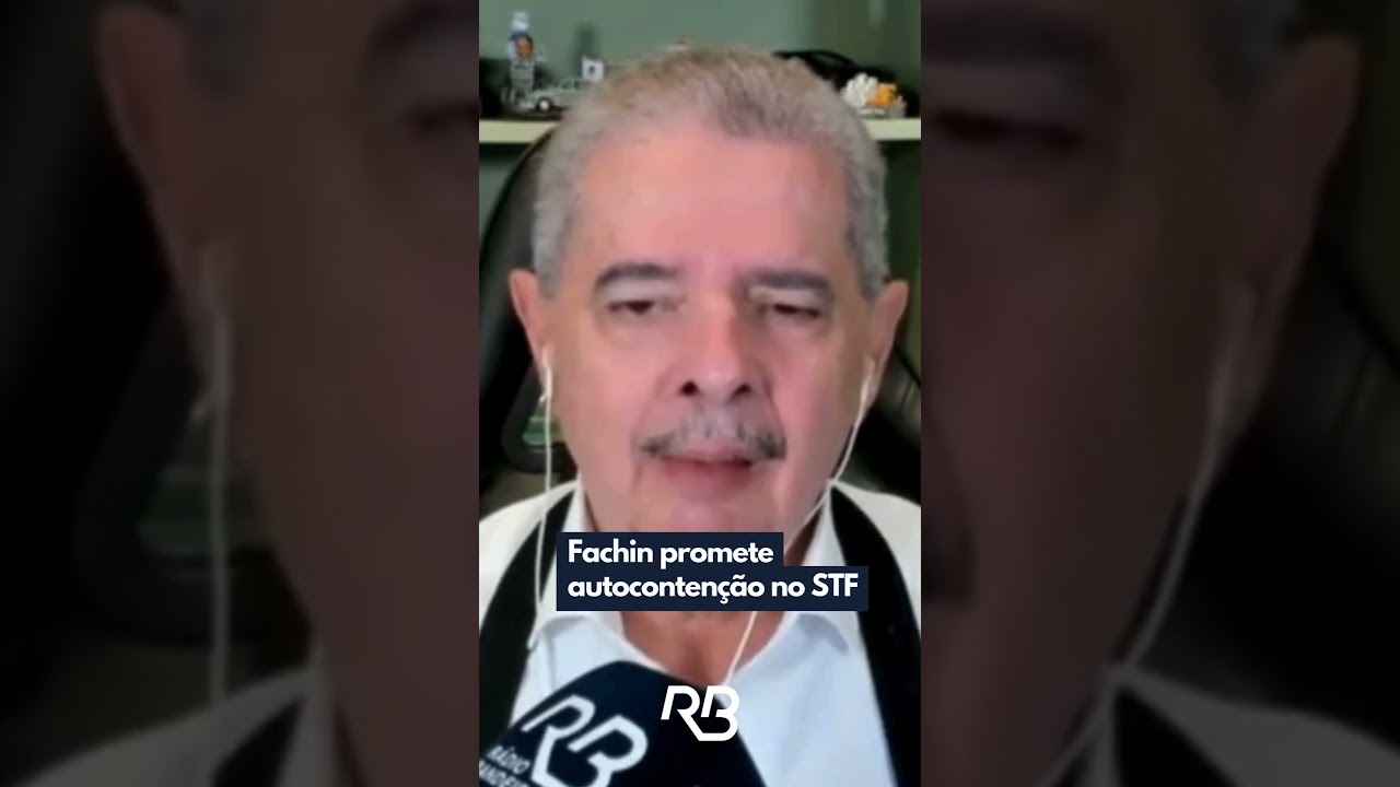Cláudio Humberto: Fachin promete autocontenção no STF