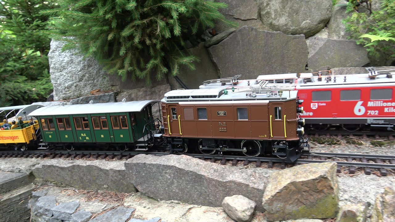 Rhododendronbahn 2025_8 / Kleiner Fahrtag im August