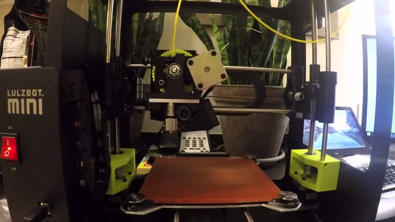 FULL LulzBot Mini Unboxing Setup & First Print