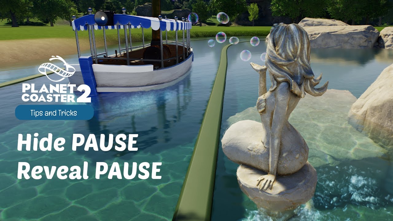 Hide Pause and Reveal Hack - Planet Coaster 2