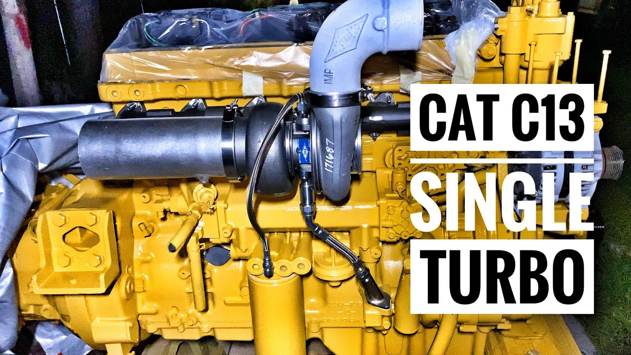 Cat C13 KCB Single Turbo Conversion (PDI)