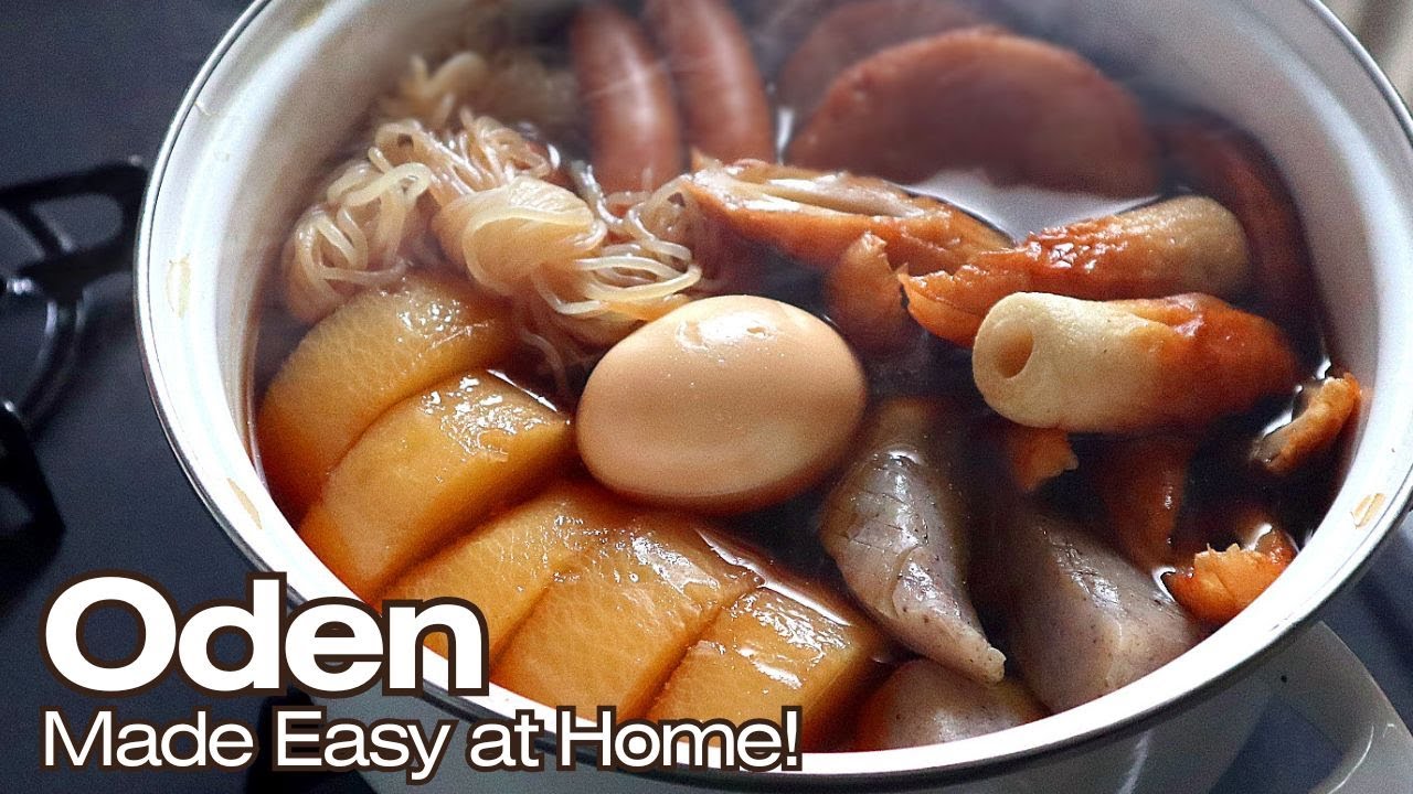 How to Make ODEN 🍢 (Japanese Stew) – Easy Japanese Home Cooking Recipe