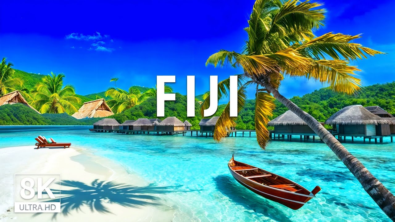 Fiji 8K UHD &ndash; Discover Turquoise Lagoons, Coral Reefs & Untouched Island Paradise