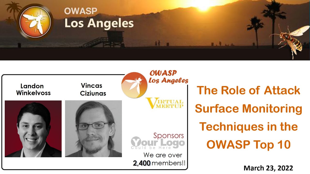 The Role of Attack Surface Monitoring Techniques in the OWASP Top 10