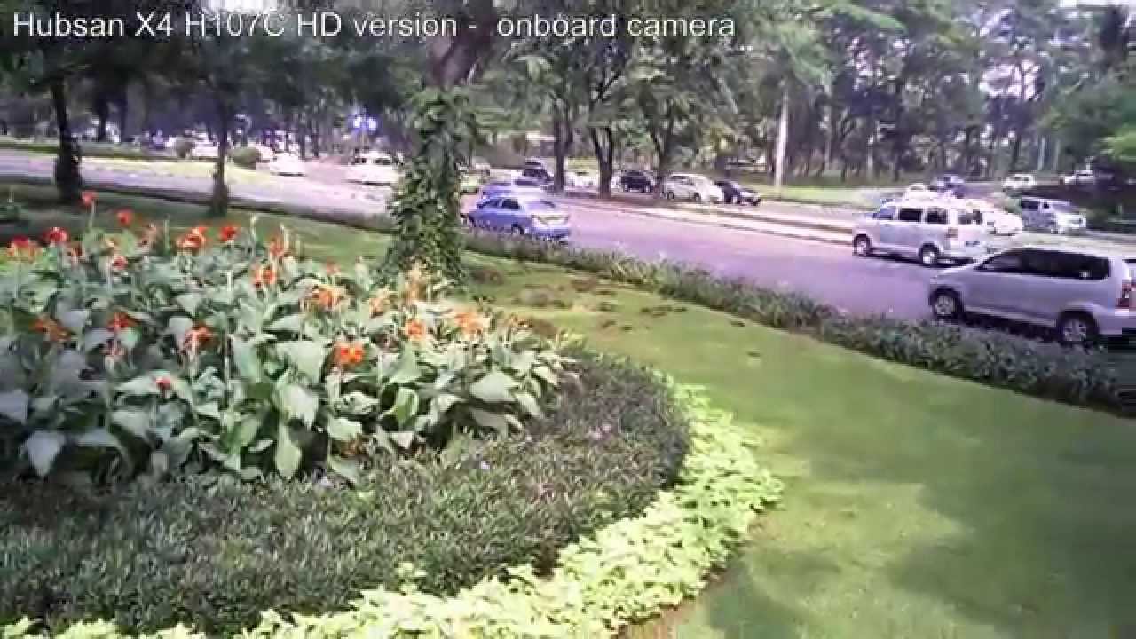 Hubsan X4 H107C HD Camera version - Onboard video