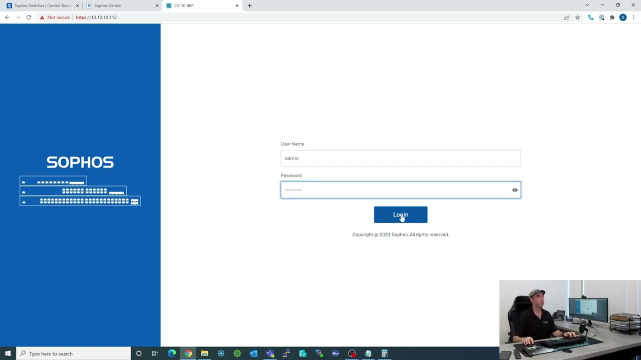 Sophos Switch Review - Part 2 interface